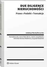 Okładka książki Due diligence nieruchomości