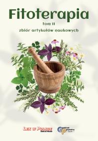 Okładka książki Fitoterapia Tom 2  zbiór artykułów naukowych