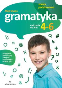 Okładka książki Gramatyka. Ćwiczenia dla klas 4-6 SP