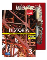 Okładka książki Historia LO 3 podręcznik ZR + Antologia komiksu...