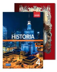 Okładka książki Historia LO 4 podręcznik ZP + Antologia komiksu...