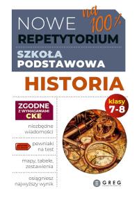 Okładka książki Historia. Nowe Repetytorium 2026. Szkoła podstawowa. Klasa 7-8