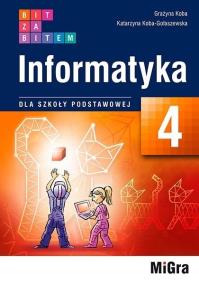 Okładka książki Informatyka SP 4 Bit za bitem podręcznik