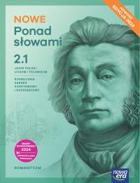 Okładka książki J. Polski LO 2 Ponad słowami cz.1 podr ZPiR 2025