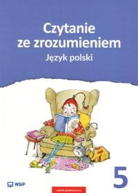 Okładka książki J.Polski  SP 5 Czytanie ze zrozumieniem WSiP