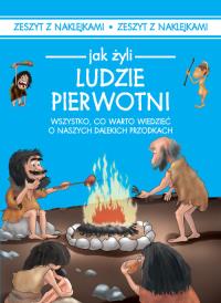 Okładka książki Jak żyli ludzie Ludzie pierwotni - uszkodzone