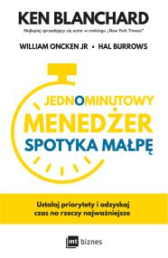 Okładka książki Jednominutowy Menedżer spotyka małpę
