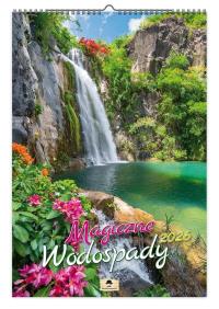 Opakowanie Kalendarz 2026 A3 ścienny magiczne wodospady