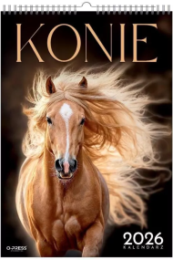 Opakowanie Kalendarz 2026 A3 wieloplanszowy Konie