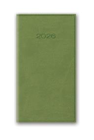 Opakowanie Kalendarz 2026 A6 tygodniowy kieszonkowy Vivella Jasnozielony
