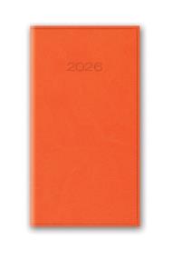 Opakowanie Kalendarz 2026 A6 tygodniowy kieszonkowy Vivella Pomarańczowy