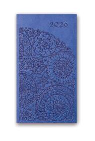 Opakowanie Kalendarz 2026 A6 tygodniowy Vivella Relief Niebieski