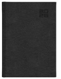 Opakowanie Kalendarz 2026 B5 tygodniowy z notesem Aluminium Standard CZARNY