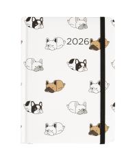 Opakowanie Kalendarz 2026 B6 dzienny Psy