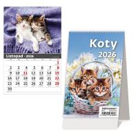 Opakowanie Kalendarz 2026 biurkowy pionowy miesięczny HELMA