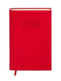 Okładka książki Kalendarz 2026 Colorfix A5 DNS czerwony
