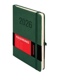 Kalendarz 2026 Memofix A5 DNS zielony. Autor: -. ZdrowePodejscie.pl Okładka książki Kalendarz 2026 Memofix A5 DNS zielony