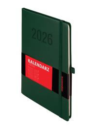 Kalendarz 2026 Memofix A5 TDW zielony. Autor: -. ZdrowePodejscie.pl Okładka książki Kalendarz 2026 Memofix A5 TDW zielony