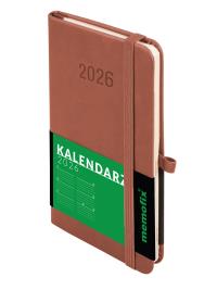 Kalendarz 2026 Memofix A6 TDW mocha mousse. Autor: -. ZdrowePodejscie.pl Okładka książki Kalendarz 2026 Memofix A6 TDW mocha mousse