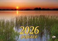 Okładka książki Kalendarz 2026 Pejzaże KA3