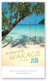 Opakowanie Kalendarz 2026 reklamowy Słoneczne wakacje