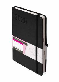 Okładka książki Kalendarz 2026 Rubi A5 DNS czarny