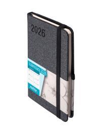 Okładka książki Kalendarz 2026 Sakura A6 TDW czarny