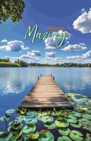 Opakowanie Kalendarz 2026 ścienny A3 Mazury