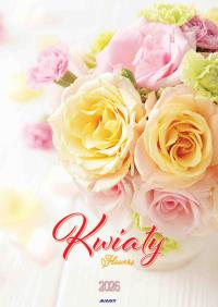 Opakowanie Kalendarz 2026 ścienny Kwiaty