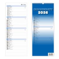 Opakowanie Kalendarz 2026 Slim notatnikowy HELMA