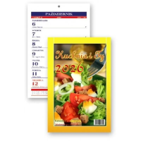 Kalendarz 2026 tyg. magnes Kuchnia i Ty. Wydawca: Kastor. ZdrowePodejscie.pl Opakowanie Kalendarz 2026 tyg. magnes Kuchnia i Ty