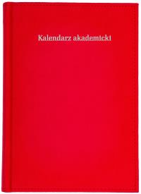 Opakowanie Kalendarz akad. 2022/23 A5 Tyg. Vivella Czerwień