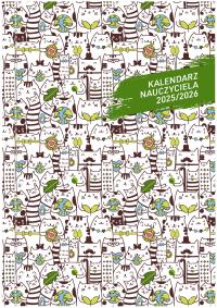 Opakowanie Kalendarz naucz. 2025/26 A5 tyg. PCV Koty