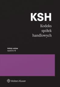 Okładka książki Kodeks spółek handlowych