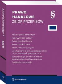 Opakowanie Kodeks spółek handlowych. Krajowy Rejestr Sądowy. Prawo przedsiębiorców. Prawo upadłościowe. Prawo restrukturyzacyjne. Udostępnianie informacji gospod