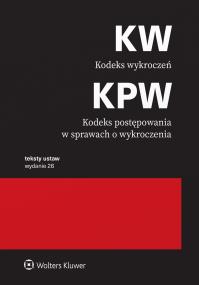 Okładka książki Kodeks wykroczeń. Kodeks postępowania w sprawach o wykroczenia