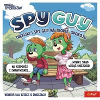 Okładka książki Komiks Spy Guy Trefliki i Spy Guy na tropie spokoju
