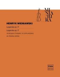 Okładka książki Legenda op. 17 na skrzypce i fortepian