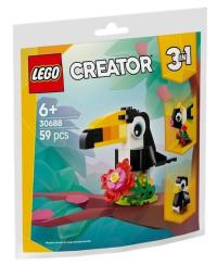 LEGO(R) CREATOR 30688 Tropikalny tukan. Wydawca: LEGO(R). ZdrowePodejscie.pl Opakowanie LEGO(R) CREATOR 30688 Tropikalny tukan