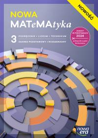 Okładka książki MATeMAtyka LO 3 Nowa Matematyka podręcznik ZPiR