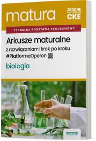 Okładka książki Matura 2027 Biologia. Arkusze maturalne ZR