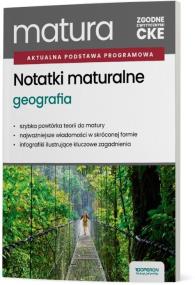 Okładka książki Matura 2027 Geografia Notatki ZR