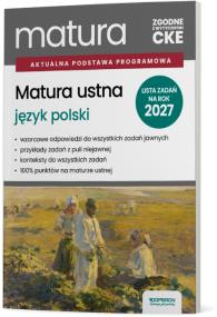 Okładka książki Matura 2027 Język polski Matura ustna