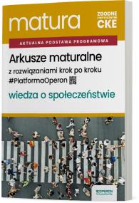 Okładka książki Matura 2027 WOS. Arkusze maturalne ZR