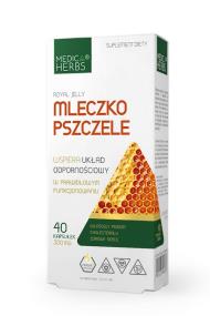 Zdjęcie produktu Medica Herbs Mleczko pszczele 40kaps