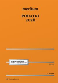 Okładka książki Meritum Podatki 2026