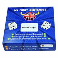 Okładka książki Moje pierwsze zdania po angielsku (PRESENT SIMPLE)
