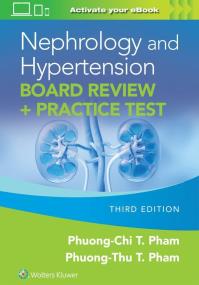 Okładka książki Nephrology and Hypertension Board Review: Print + eBook with Multimedia