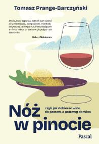 Nóż w Pinocie. Autor: Prange-Barczyński Tomasz. ZdrowePodejscie.pl Okładka książki Nóż w Pinocie