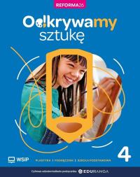 Okładka książki Plastyka SP 4 Odkrywamy sztukę podręcznik